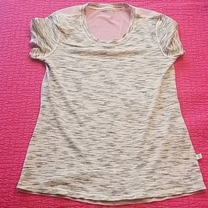 Lululemon Mesh Back Short Sleeved Tee